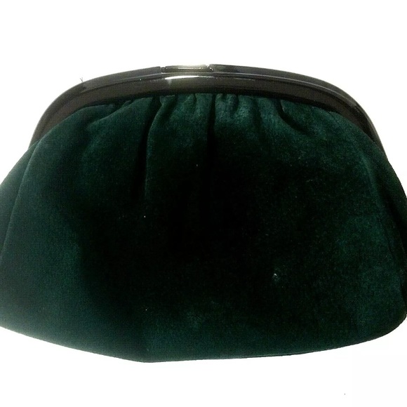 Vintage Vanessa Genuine Leather Suede Clutch Bag - Picture 7 of 7